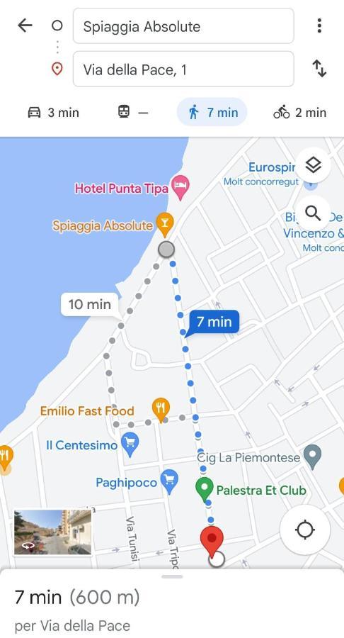 Appartamento Profumo di Mare Trapani Esterno foto